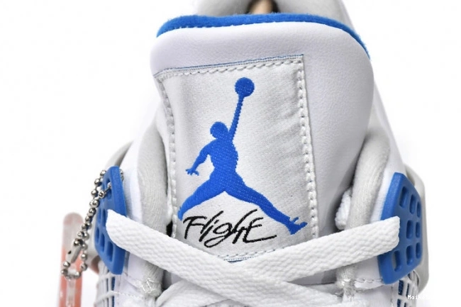 MaikeSneakers Blue Jordan Air 4 (2012) Military 308497-105 Retro 0803